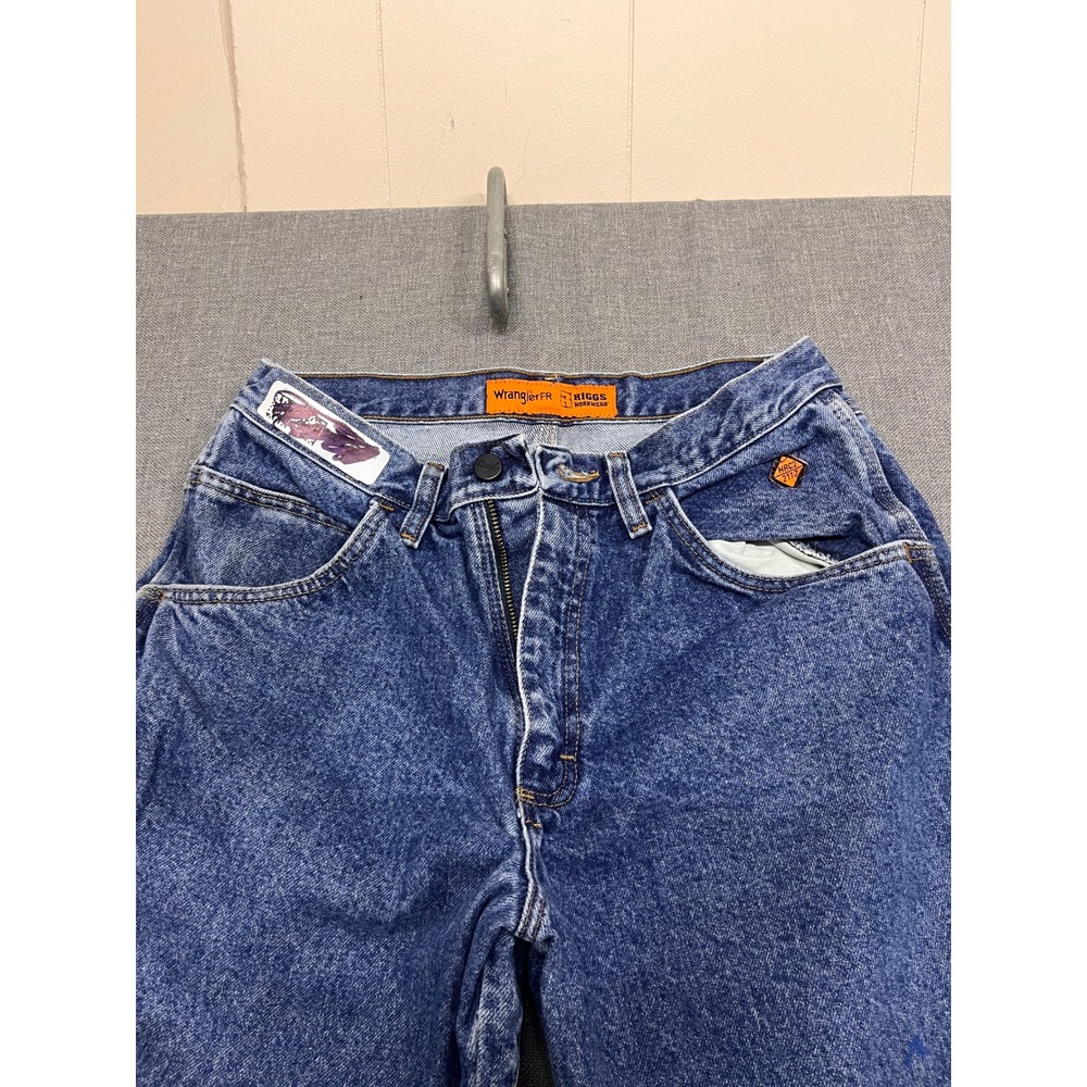Wrangler Riggs Workwear FR Jeans Mens 31x32 Blue Denim Flame Resistant FR3W020